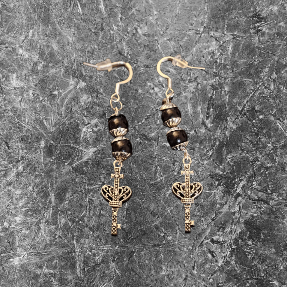 Black Pearl Earrings