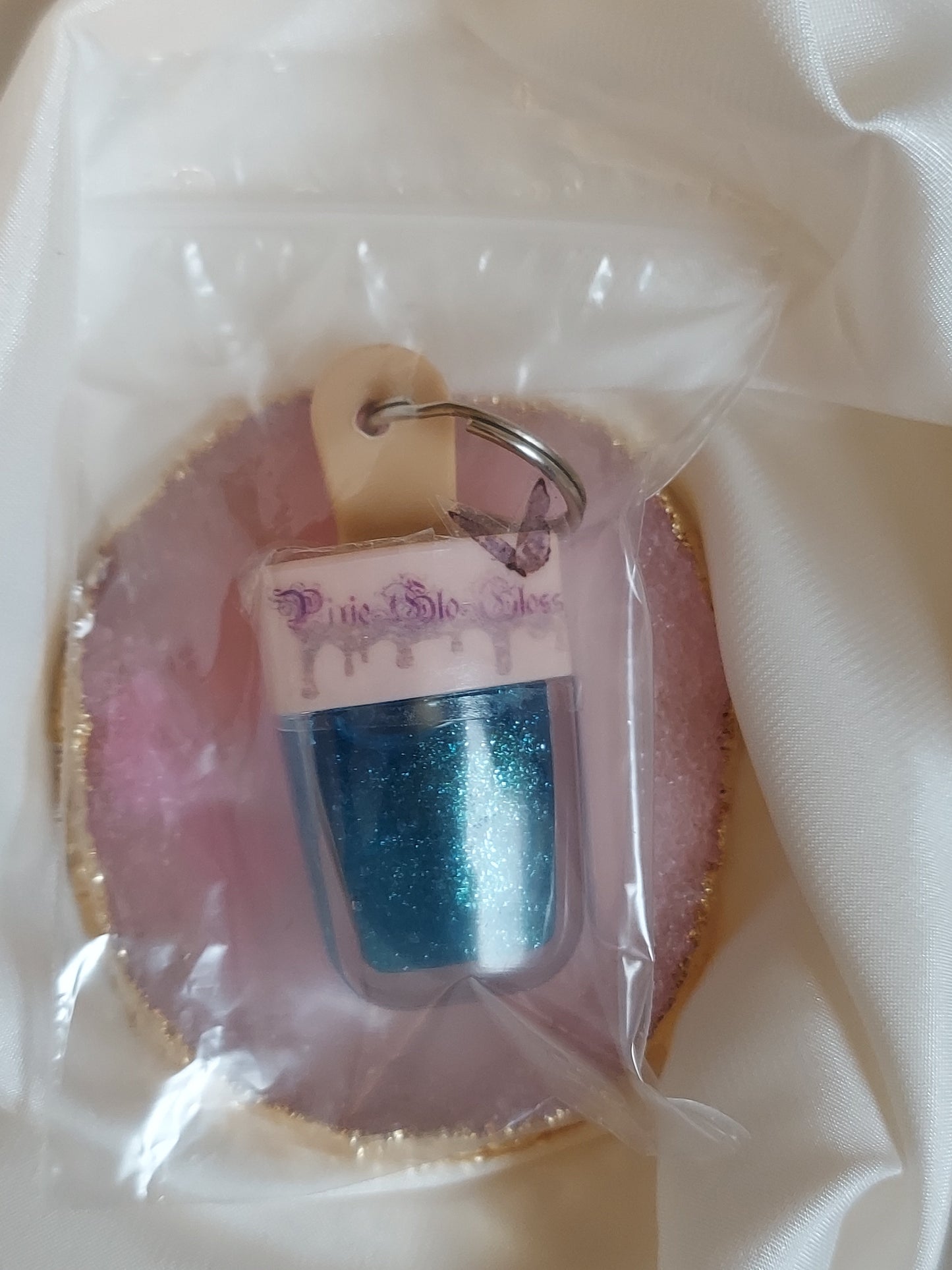 "Oceana" Popscigloss™️ (Popsicle Lip Gloss) Keychain Gloss 🌊